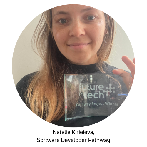 Natalia Kirieieva, Software Developer Pathway